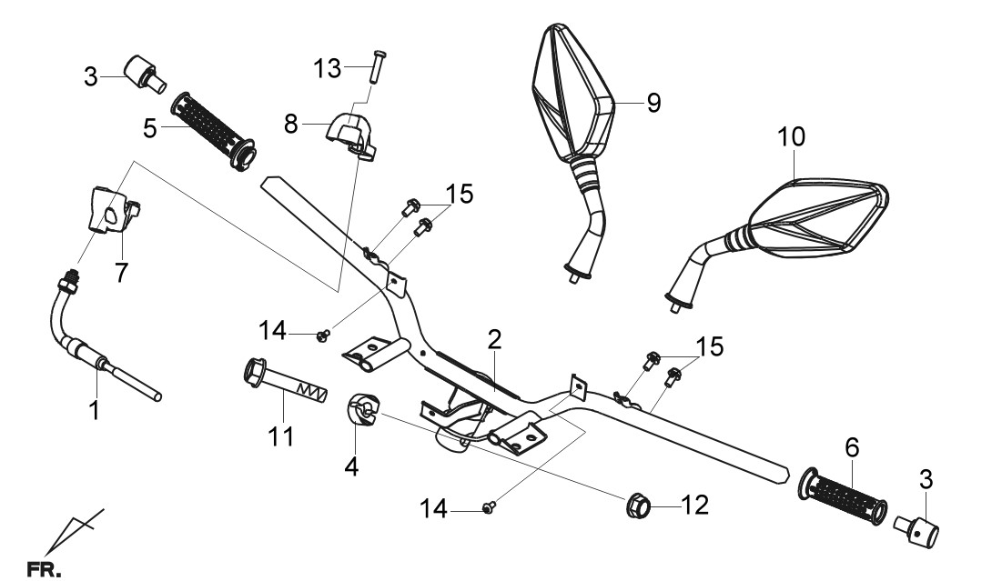 HANDLE PIPE COMP