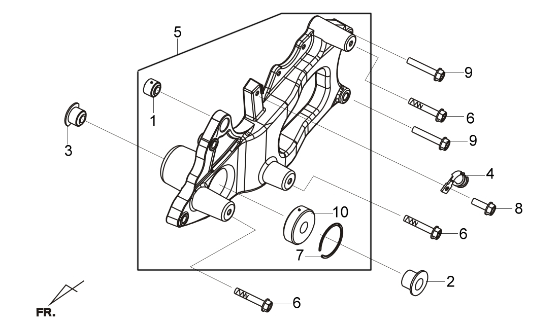 RR. FORK ASSY