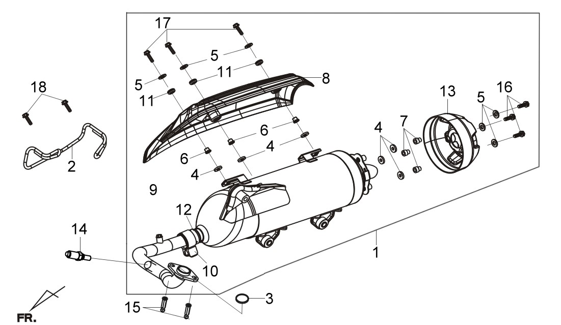 MUFFLER ASSY
