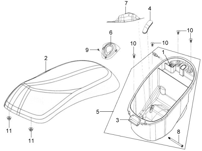 ASIENTO & PORTACASCO