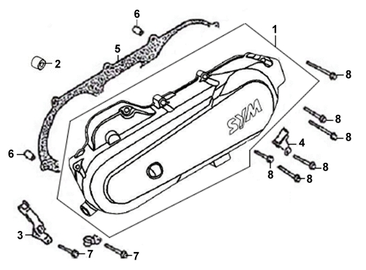 TAPA VARIADOR