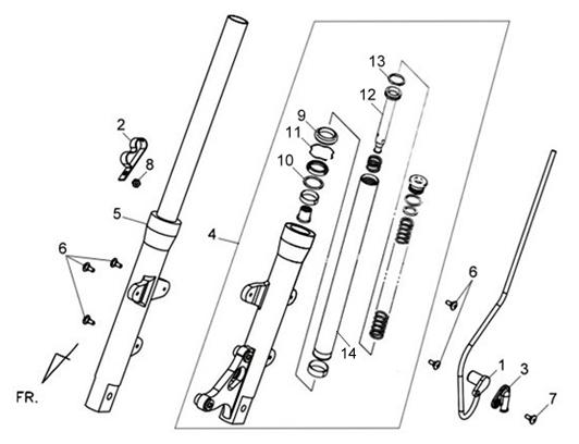 HORQUILLA SUSPENSION