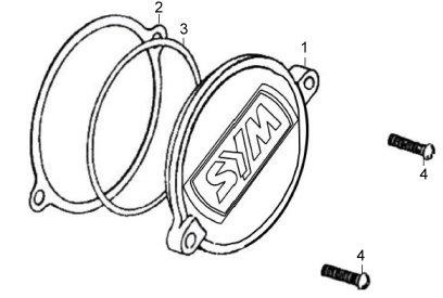 CYLINDER HEAD L SIDE COVER