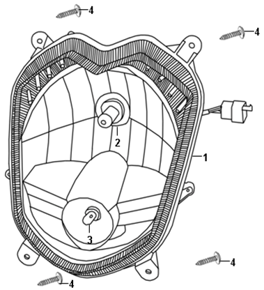 FARO DELANTERO
