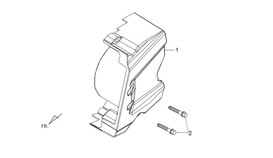 TAPA MOTOR IZQUIERDA