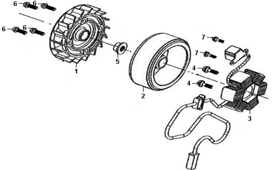VOLANTE MAGNETICO