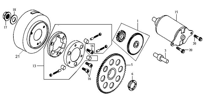 MOTOR ARRANQUE