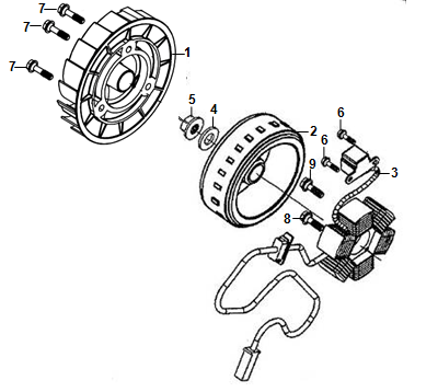 VOLANTE MAGNETICO