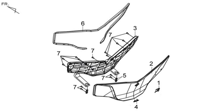 TAPA GUANTERA