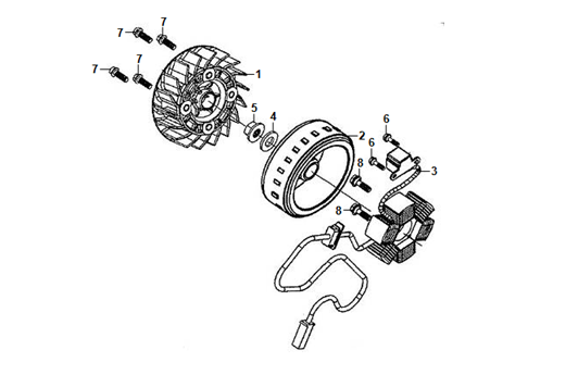 VOLANTE MAGNETICO