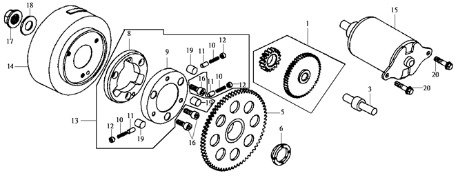 MOTOR ARRANQUE
