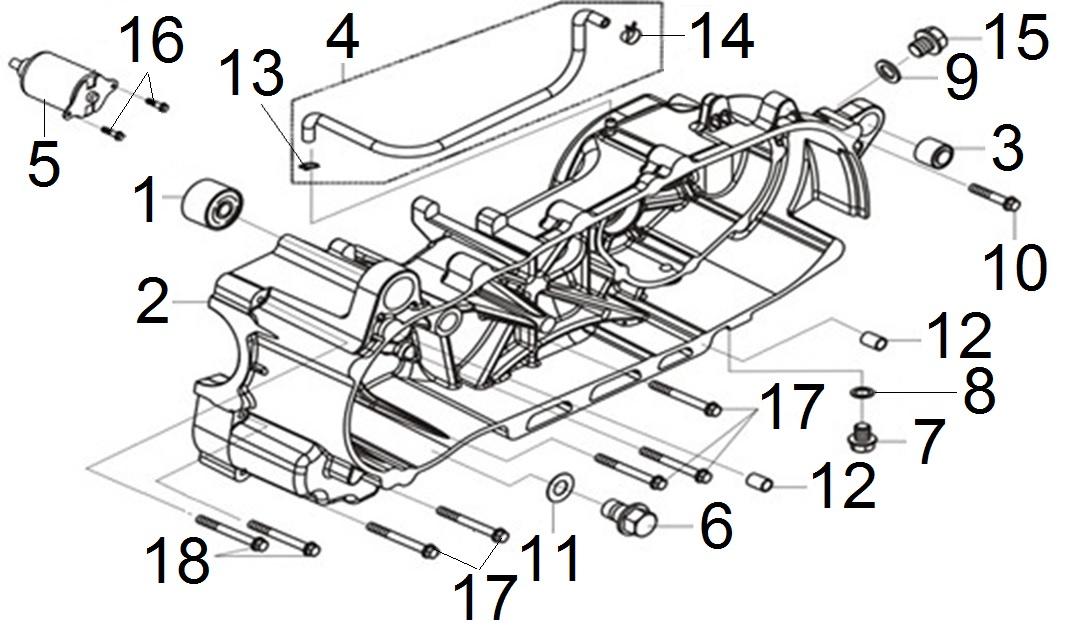 TAPA MOTOR IZQUIERDA