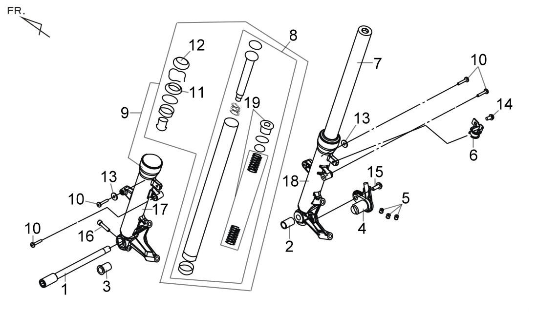PIERNA SUSPENSION