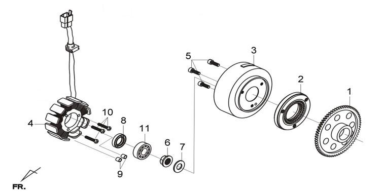 VOLANTE MAGNETICO