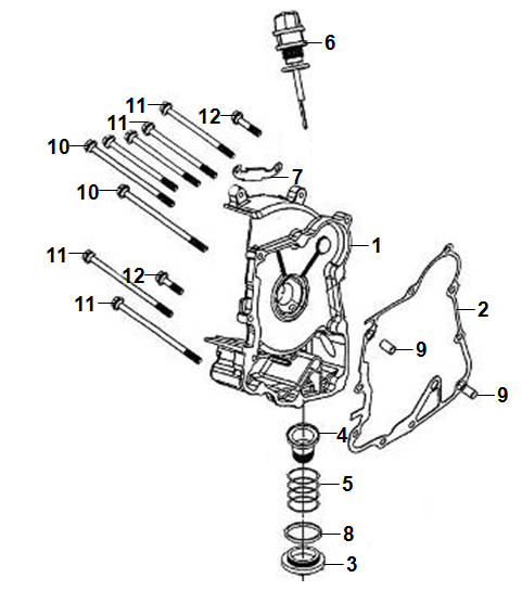 TAPA DERECHA MOTOR
