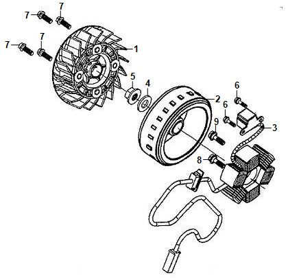 VOLANTE MAGNETICO