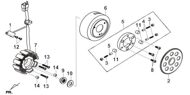 VOLANTE MAGNETICO