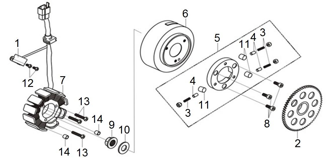 VOLANTE MAGNETICO