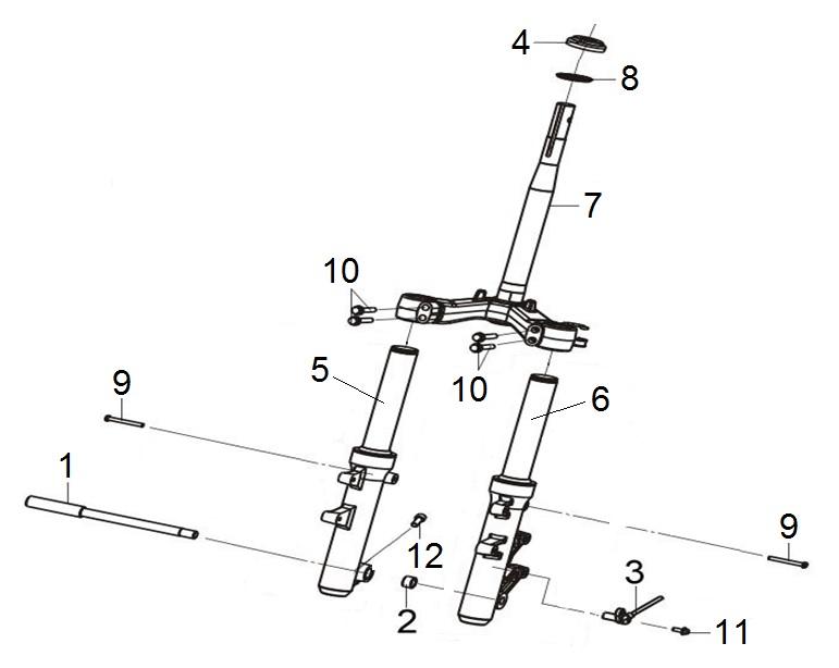 TIJA Y SUSPENSION DELANTERA