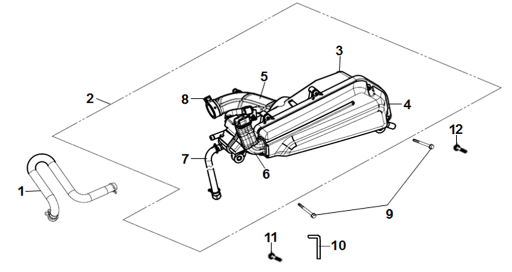 CAJA DE FILTRO DE AIRE