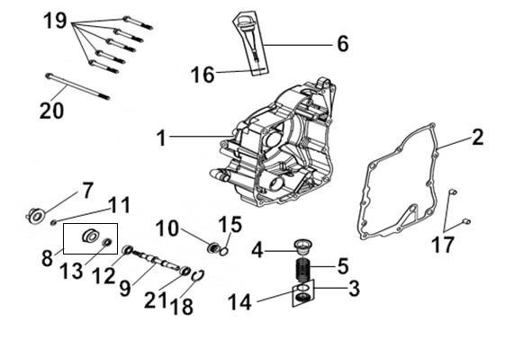 TAPA MOTOR DERECHA