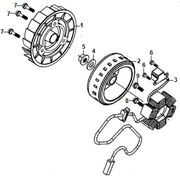 VOLANTE MAGNETICO