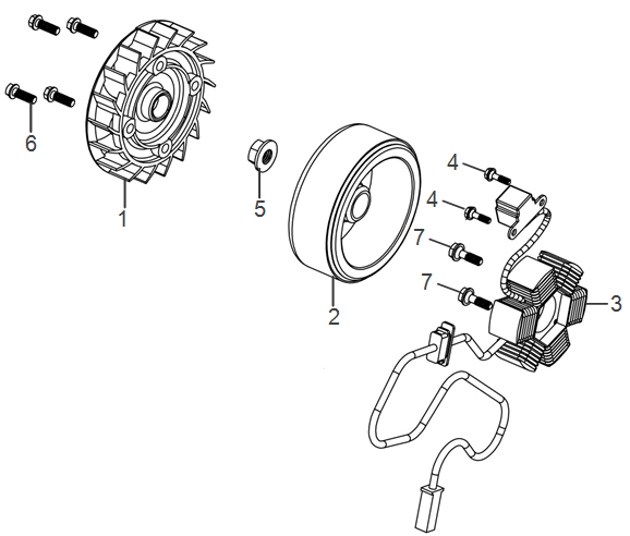 VOLANTE MAGNETICO