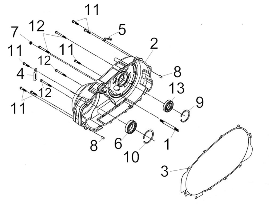TAPA DERECHA MOTOR