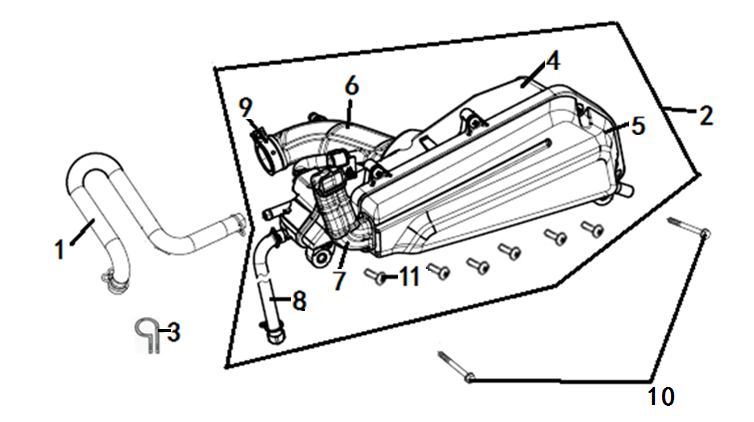 CAJA DE FILTRO DE AIRE