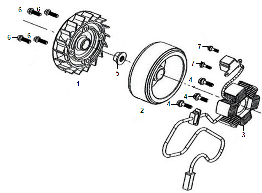 VOLANTE MAGNETICO