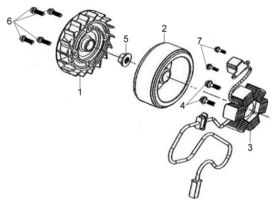 VOLANTE MAGNETICO