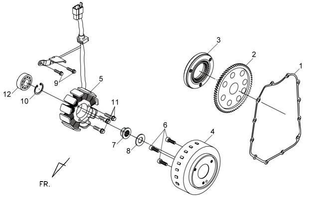 VOLANTE MAGNETICO