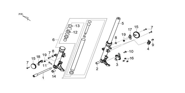 PIERNA SUSPENSION
