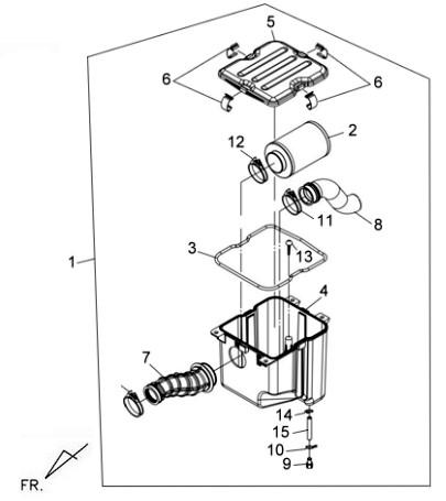CAJA FILTRO