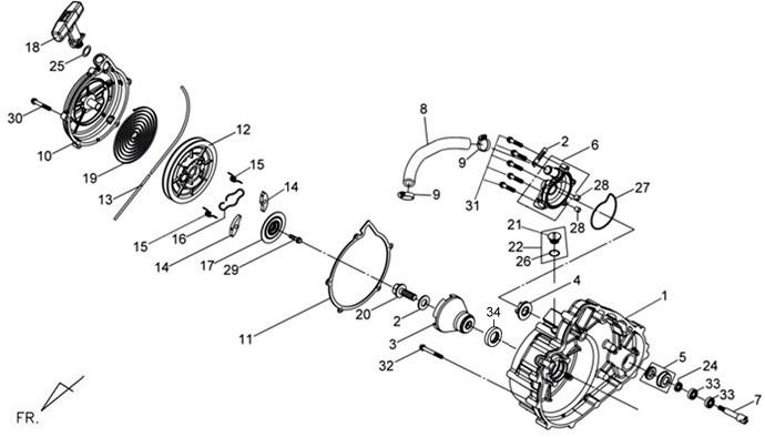 TAPA DERECHA MOTOR