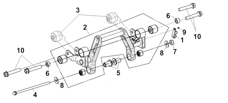 SOPORTE MOTOR
