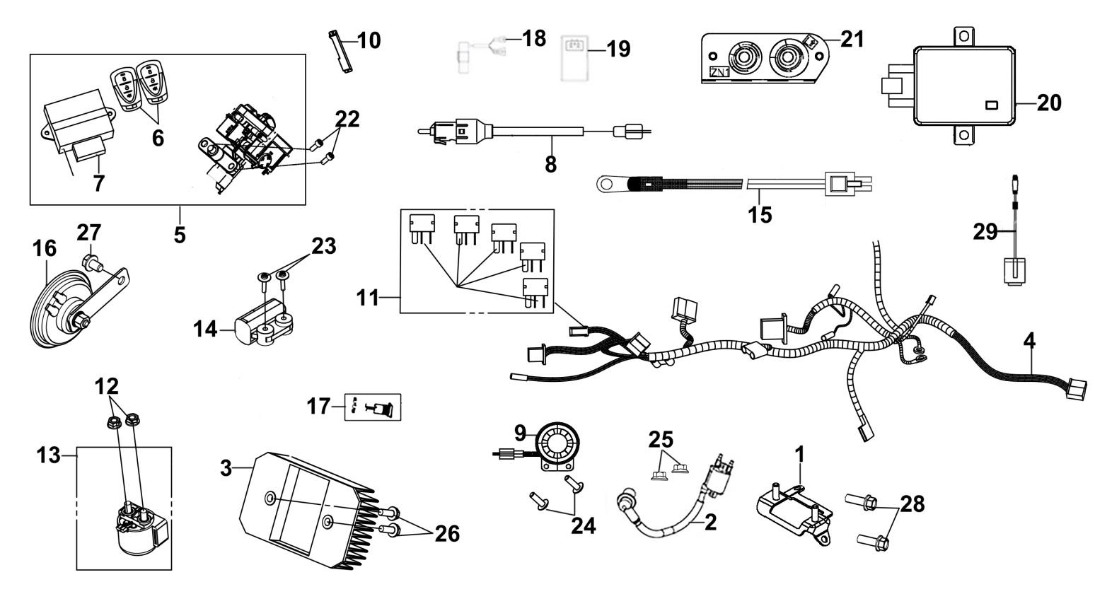 COMPONENTES ELECTRICOS