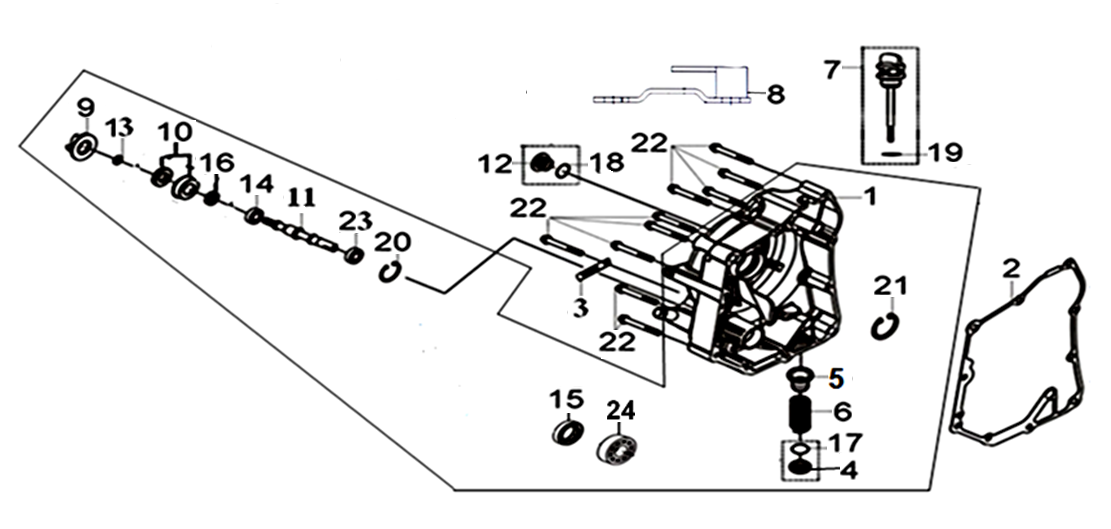 TAPA MOTOR DERECHA