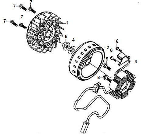 VOLANTE MAGNETICO